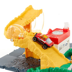 Matchbox set action drivers canionul cu sunete si lumini, Mattel - Publisol.ro