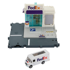 Matchbox set action drivers centrul de colete fedex, Mattel - Publisol.ro