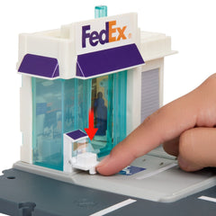 Matchbox set action drivers centrul de colete fedex, Mattel - Publisol.ro