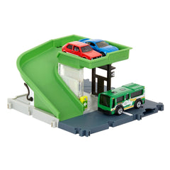 Matchbox set action drivers statia de autobuz, Mattel - Publisol.ro