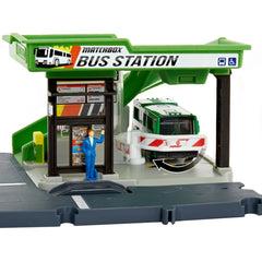 Matchbox set action drivers statia de autobuz, Mattel - Publisol.ro