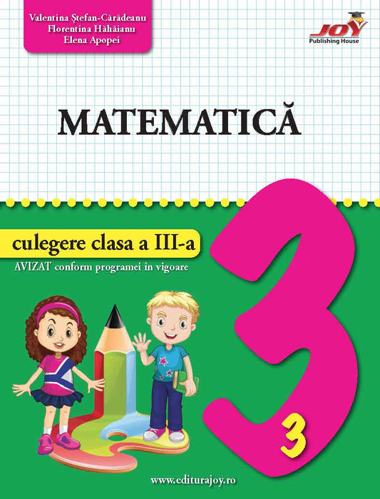 Matematica - culegere clasa a III - a - Publisol.ro