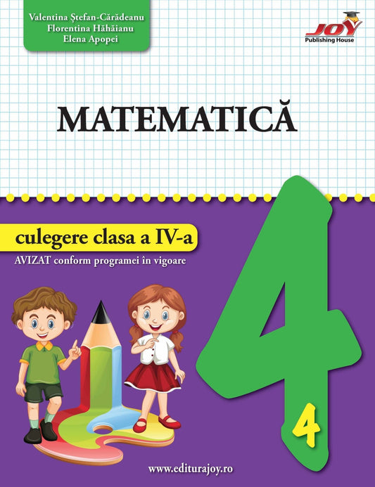 Matematica - culegere clasa a IV - a - Publisol.ro