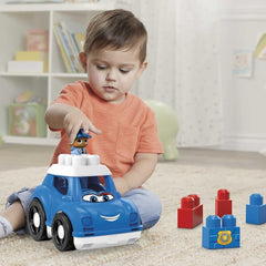 Mega bloks first builders vehicul peter police, Mattel - Publisol.ro