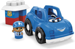 Mega bloks first builders vehicul peter police, Mattel - Publisol.ro