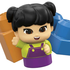 Mega bloks first builders vehiculul de reciclat a lui raphy, Mattel - Publisol.ro