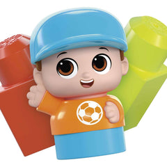 Mega bloks set de constructie 20 piese caruciorul care se invarte, Mattel - Publisol.ro