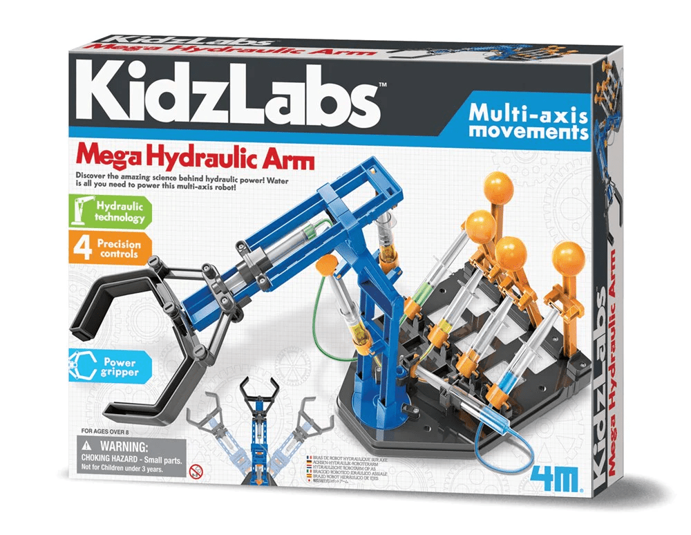 Mega Brat Hidraulic KidzLabs - 4M - Publisol.ro