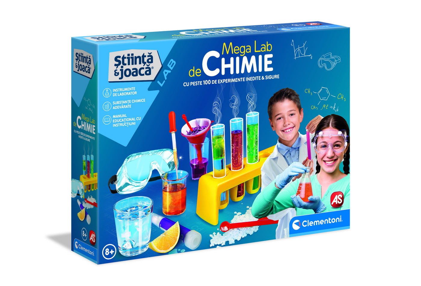 Mega lab de chimie stiinta joaca, AS - Publisol.ro