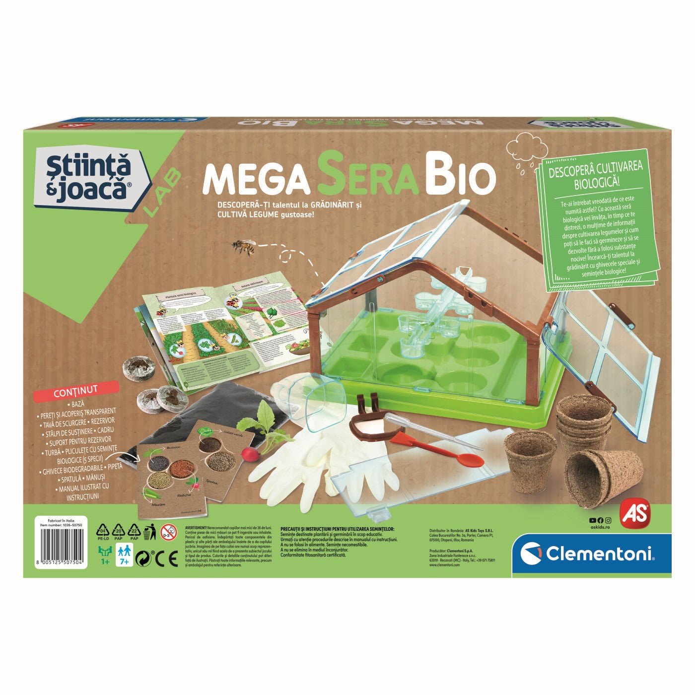 Mega sera biologica stiinta si joaca, AS - Publisol.ro