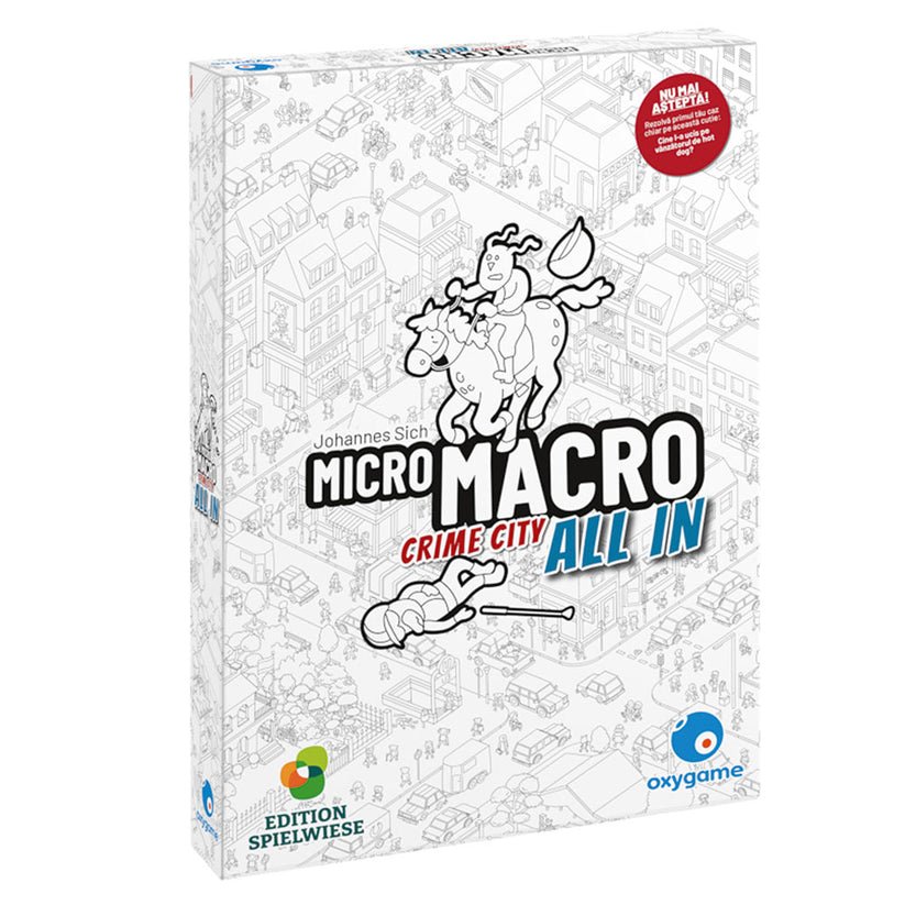 MicroMacro: Crime City: All In, Edition Spielwiese - Publisol.ro