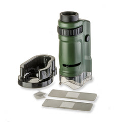 Microscop de buzunar cu LED, marire 20x-40x, MicroBrite - Carson