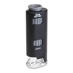 Microscop de buzunar cu LED, marire 60x-75x, MicroMax - Carson