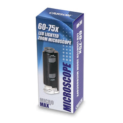 Microscop de buzunar cu LED, marire 60x - 75x, MicroMax - Carson - Publisol.ro