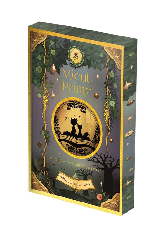 Micul print - cu folio si canturi ilustrate, de Antoine de Saint - Exupéry - Publisol.ro