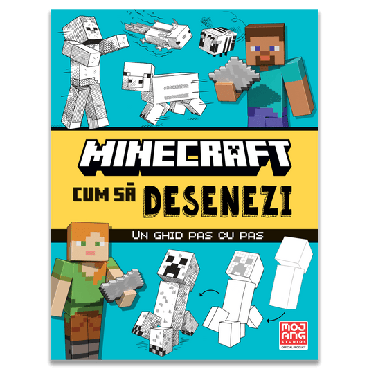 Minecraft. Cum sa desenezi, de Mojang AB - Publisol.ro