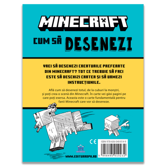 Minecraft. Cum sa desenezi, de Mojang AB - Publisol.ro