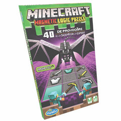 Minecraft, joc de logica magnetic, lb. romana, Thinkfun - Publisol.ro