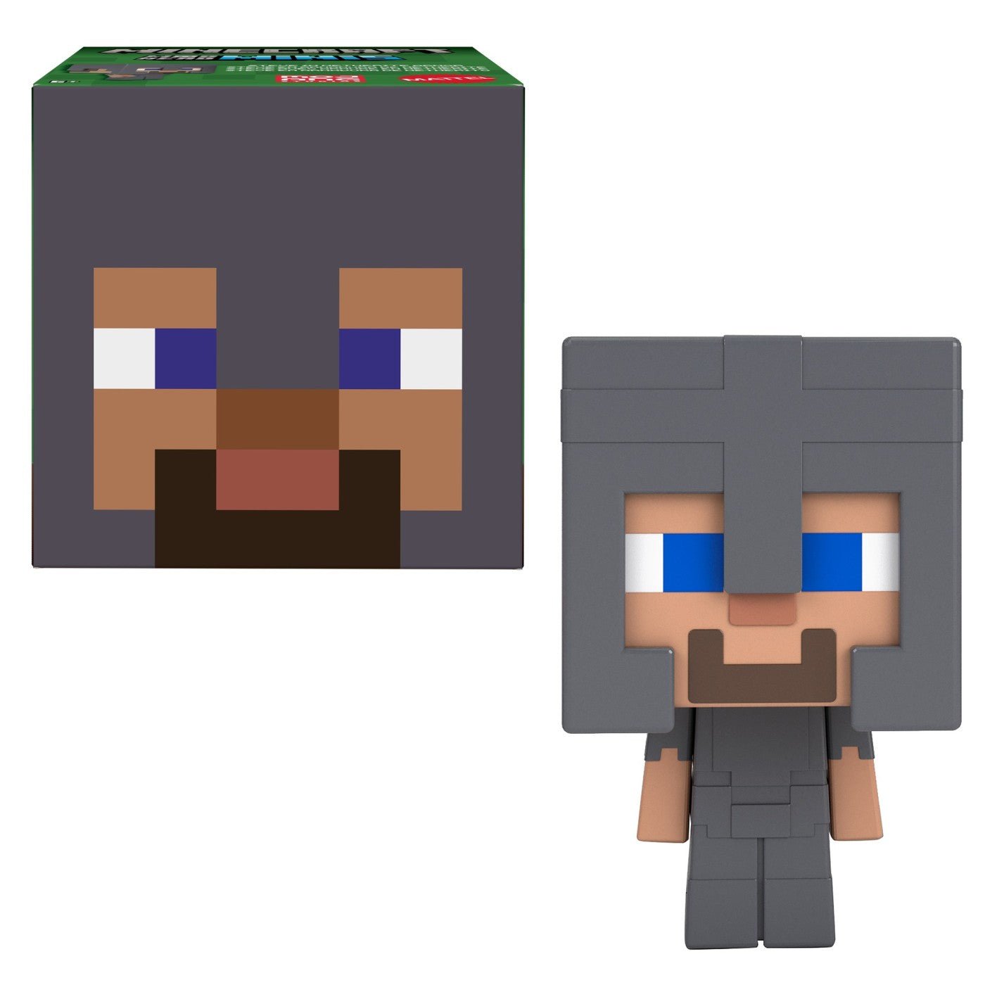 Minecraft legends mob head mini figurine, Mattel - Publisol.ro