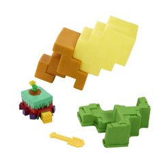 Minecraft mini mode set explorare miniera galben, Mattel - Publisol.ro
