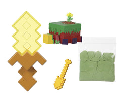 Minecraft mini mode set explorare miniera galben, Mattel - Publisol.ro
