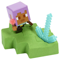 Minecraft mini mode set explorare miniera turquoise, Mattel - Publisol.ro