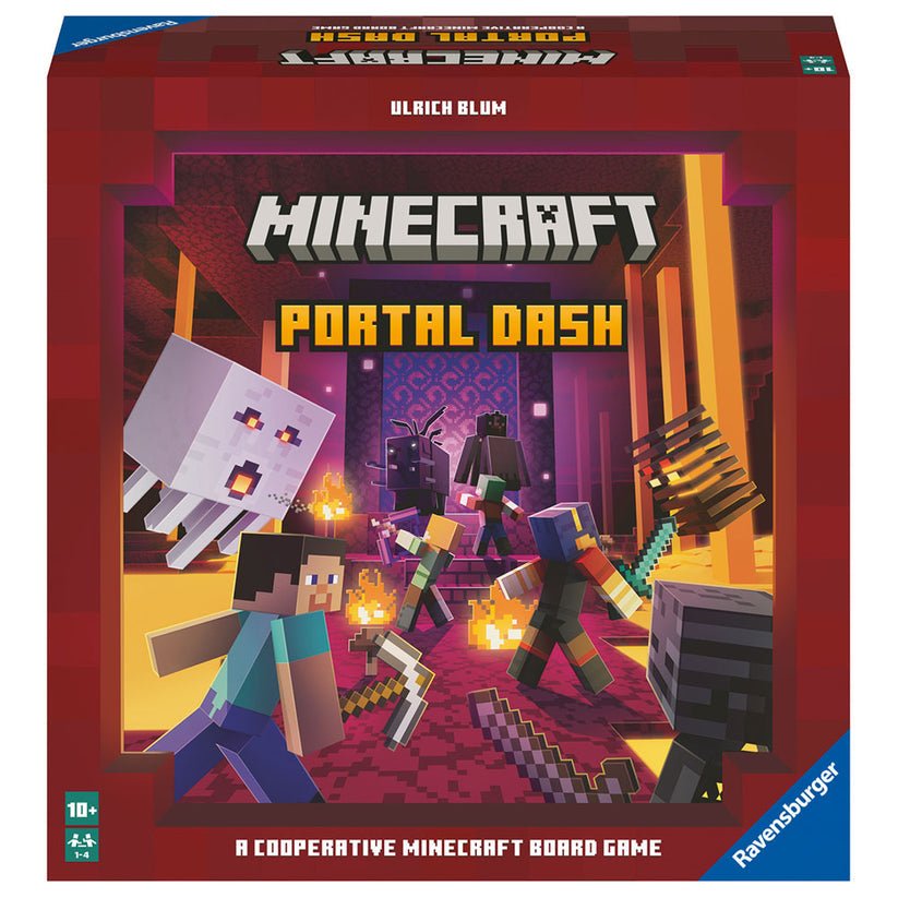 Minecraft Portal Dash, joc de societate Ravensburger, Ravensburger - Publisol.ro