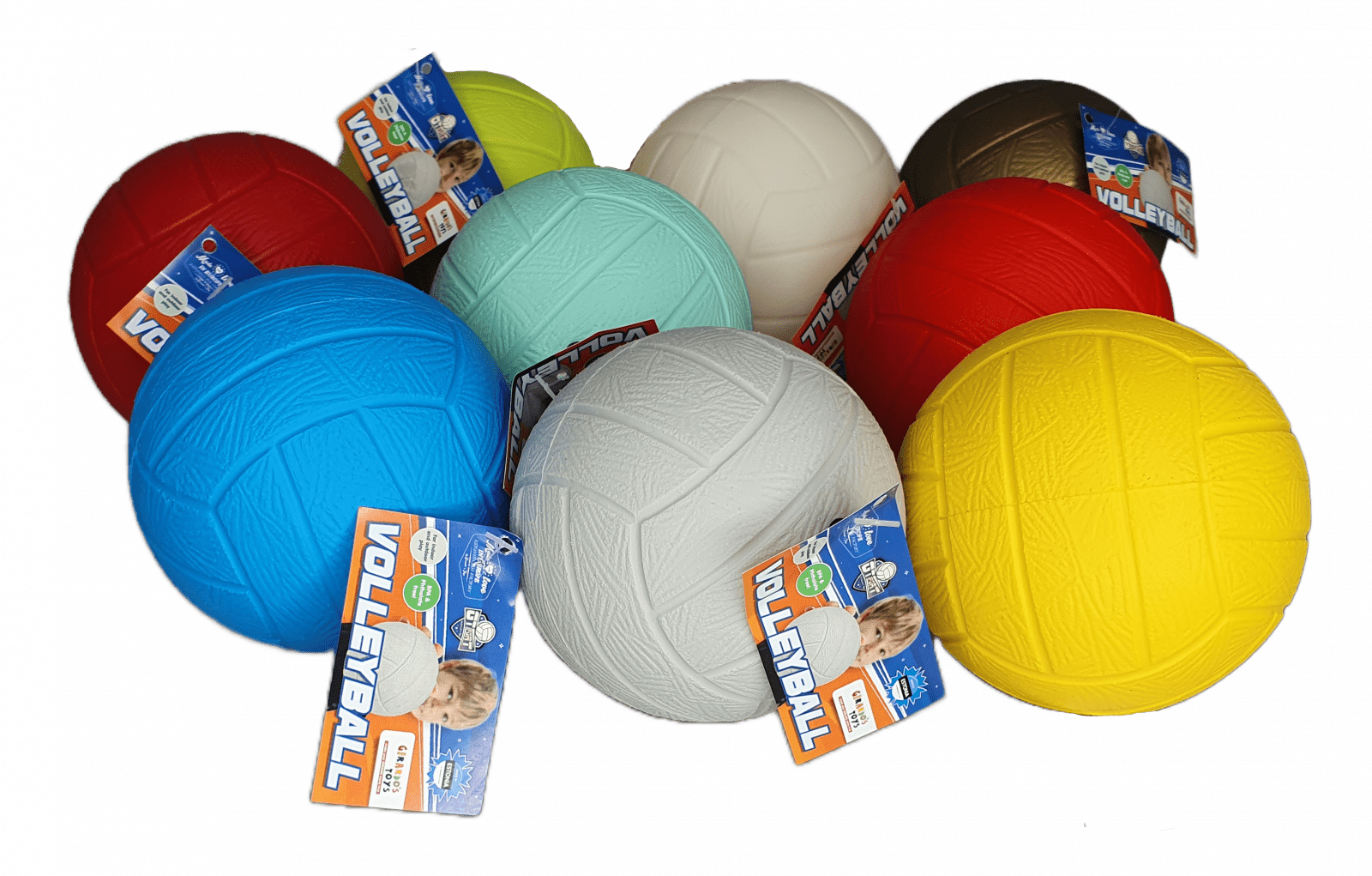 Minge de volei mini, diametru 9 cm - Gerardo Toys - Publisol.ro