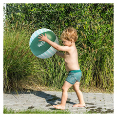 Minge gonflabila de plaja, verde, Quut Toys - Publisol.ro