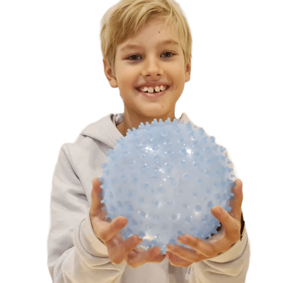 Minge saltareata - Spiky Mega Bouncer, diametru 15 cm - Gerardo Toys - Publisol.ro