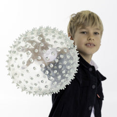 Minge saltareata - Spiky Mega Bouncer, diametru 17 cm, in cutie - Gerardo Toys - Publisol.ro