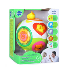 Mingea interactiva cu lumini si sunete prinde - ma daca poti, Jucarii Bebe - Publisol.ro