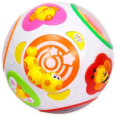 Mingea interactiva cu lumini si sunete prinde - ma daca poti, Jucarii Bebe - Publisol.ro