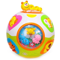 Mingea interactiva cu lumini si sunete prinde - ma daca poti, Jucarii Bebe - Publisol.ro