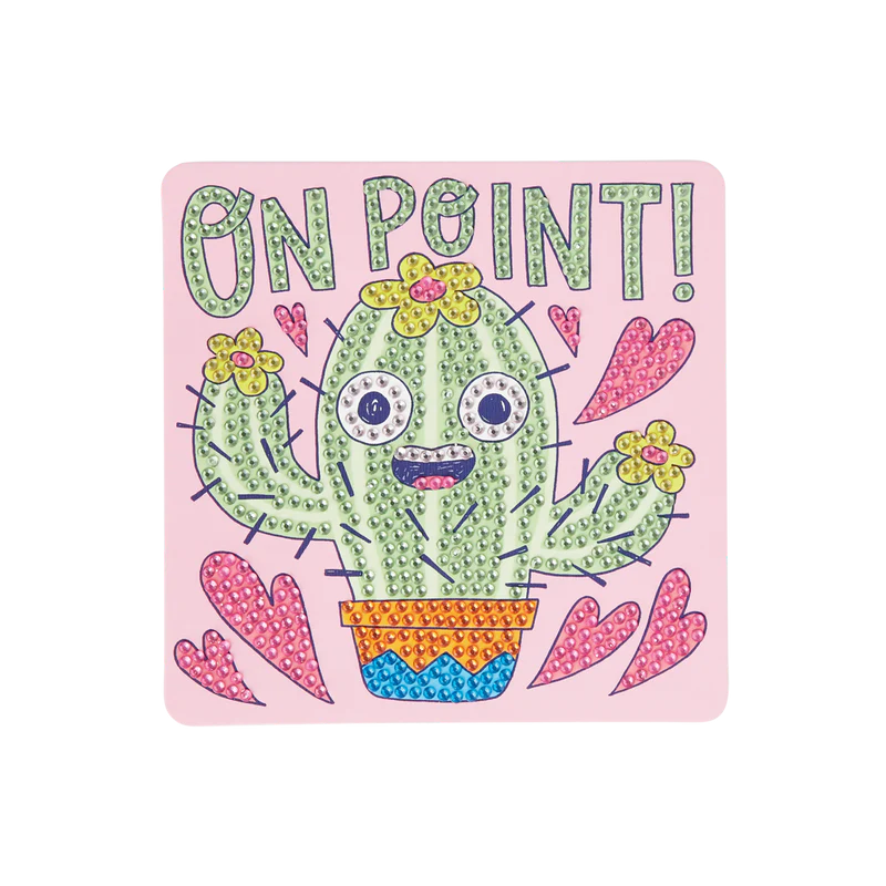 Mini Atelier creativ DIY cu diamante - Cheery Cactus - Ooly - Publisol.ro