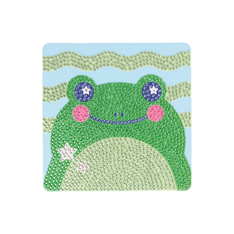 Mini Atelier creativ DIY cu diamante - Funny Frog - Ooly - Publisol.ro