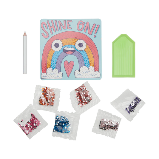 Mini Atelier creativ DIY cu diamante - Rad Rainbow - Ooly