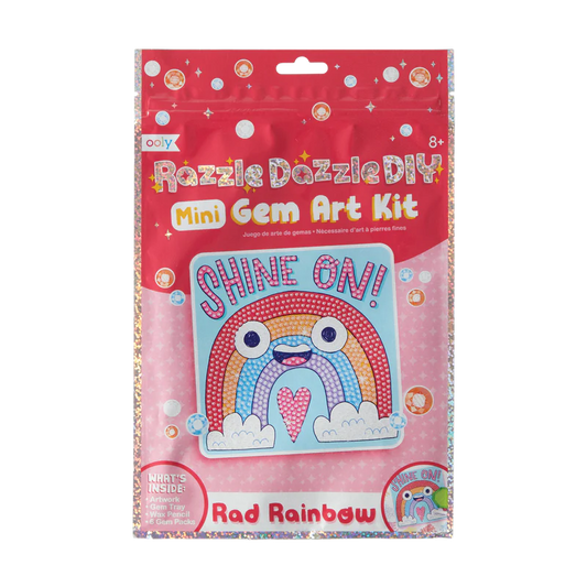 Mini Atelier creativ DIY cu diamante - Rad Rainbow - Ooly
