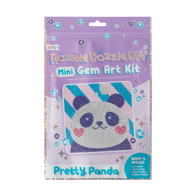 Mini Atelier creativ DIY cu diamante - Pretty Panda - Ooly - Publisol.ro