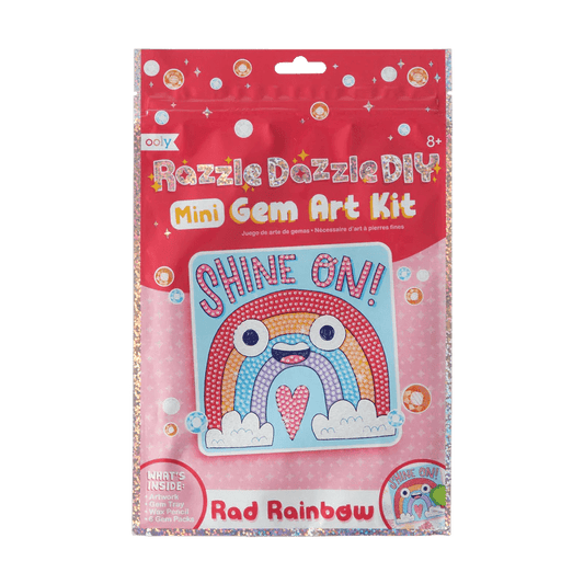Mini Atelier creativ DIY cu diamante - Rad Rainbow - Ooly - Publisol.ro