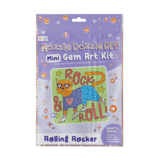 Mini Atelier creativ DIY cu diamante - Rolling Rocker - Ooly - Publisol.ro