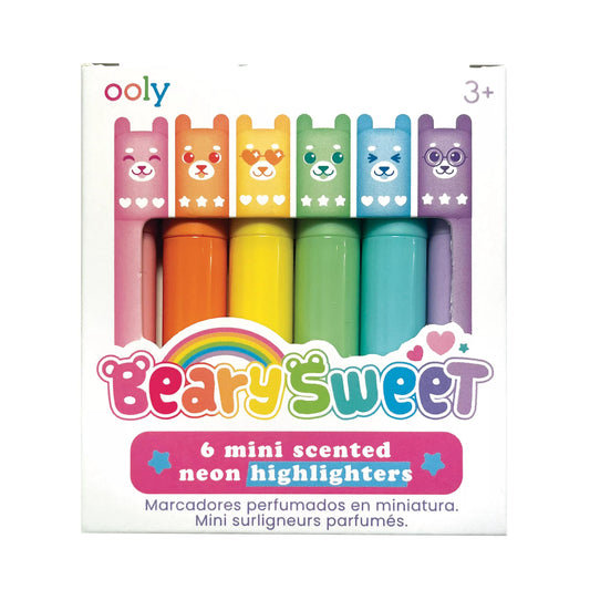 Mini carioci parfumate - Ursuleti - Set de 6 - Ooly