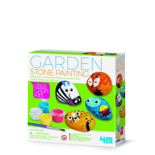 Mini set creativ - Pietre gradina, LittleCraft - 4M