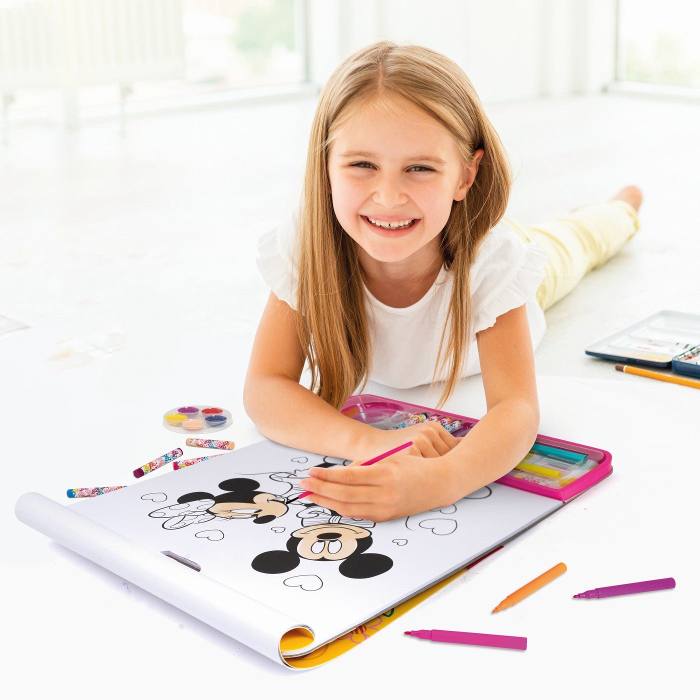 Minnie set pentru desen giga block 5 in 1, AS - Publisol.ro