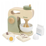 Mixer din lemn cu accesorii, PolarB, Viga Toys - Publisol.ro