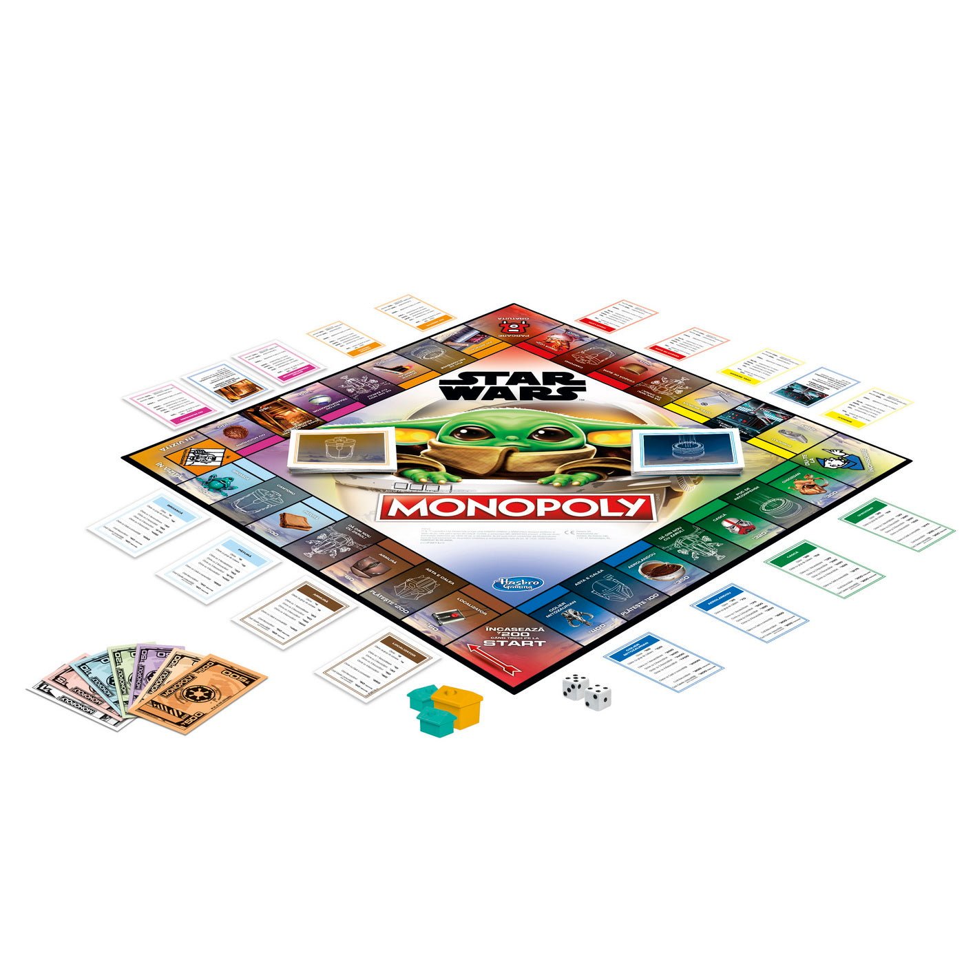 Monopoly starwars the child baby yoda, Hasbro - Publisol.ro