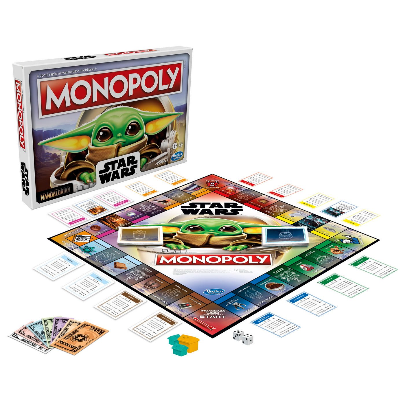Monopoly starwars the child baby yoda, Hasbro - Publisol.ro