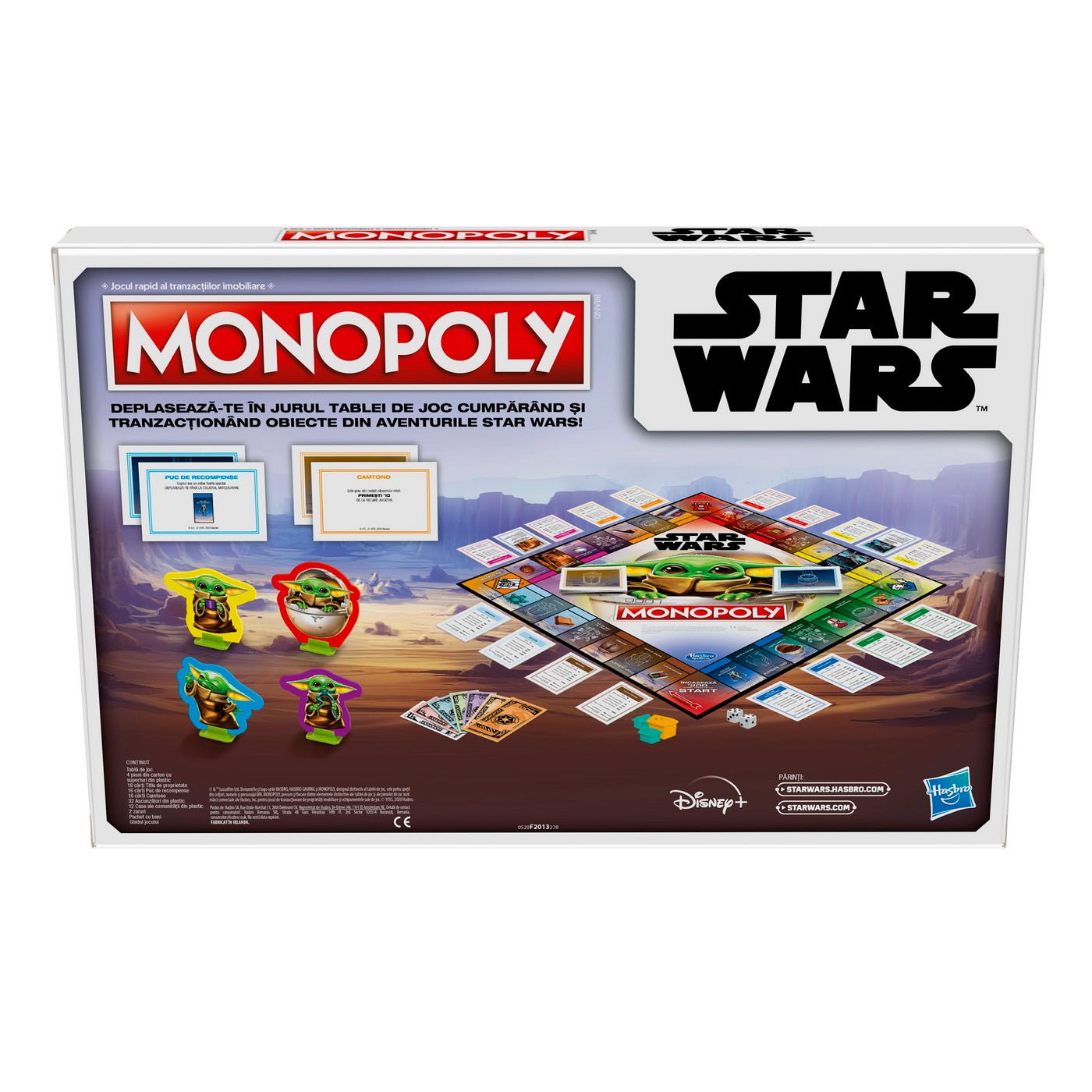 Monopoly starwars the child baby yoda, Hasbro - Publisol.ro