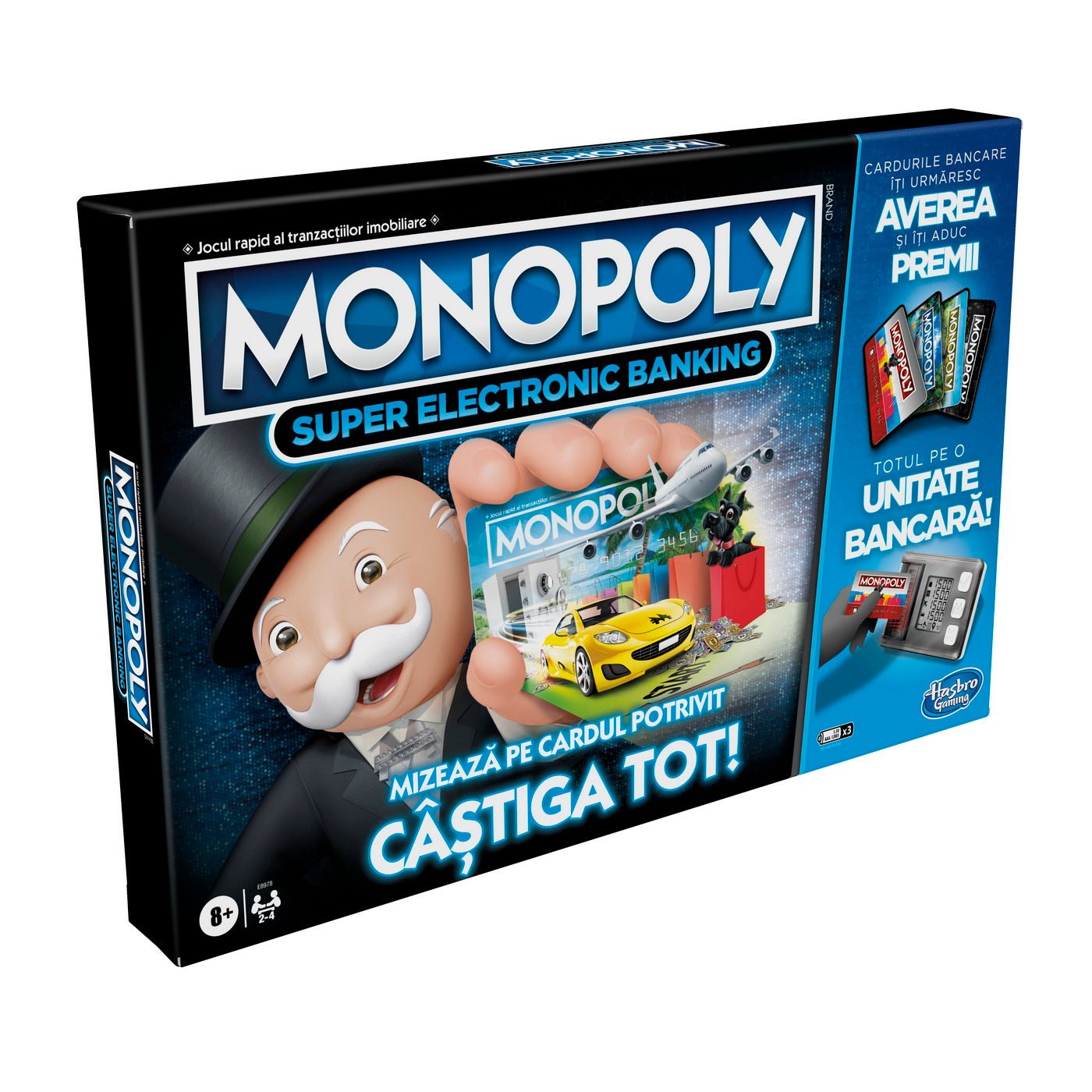 Monopoly super electronic banking - castiga tot, Hasbro - Publisol.ro
