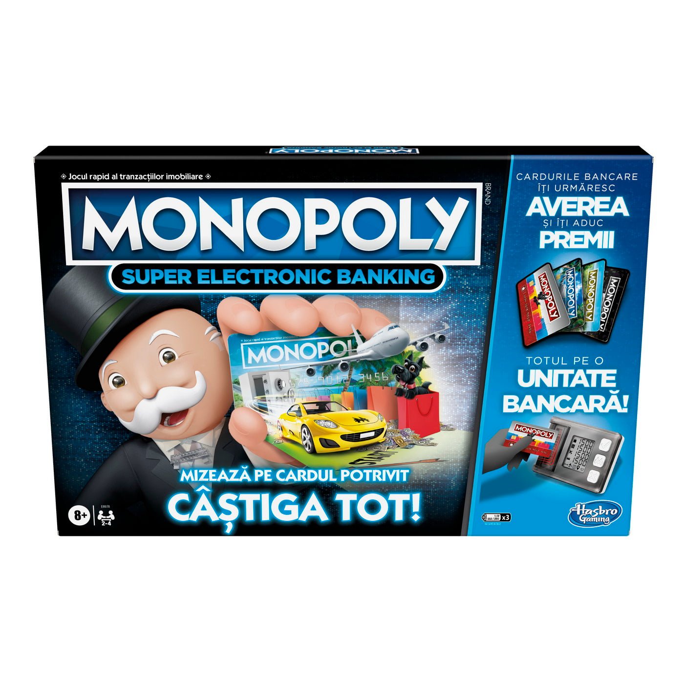 Monopoly super electronic banking - castiga tot, Hasbro - Publisol.ro